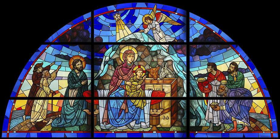 stained-glass-nativity
